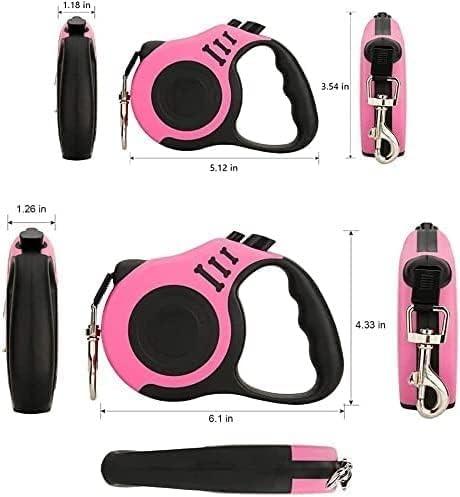 FlexiWalk™ 5M Pet Leash | Strong Adjustable Dog & Cat Walking Strap