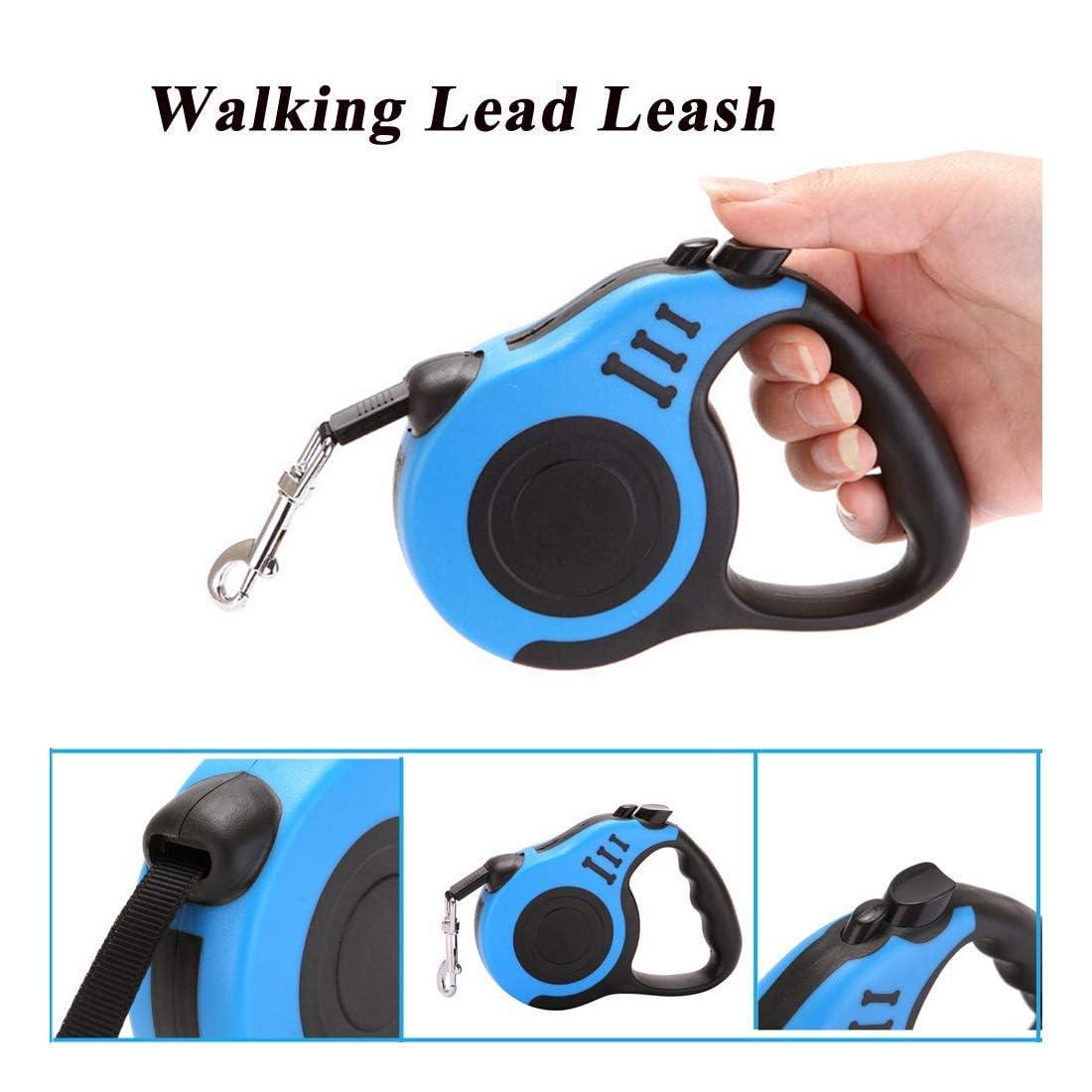 FlexiWalk™ 5M Pet Leash | Strong Adjustable Dog & Cat Walking Strap