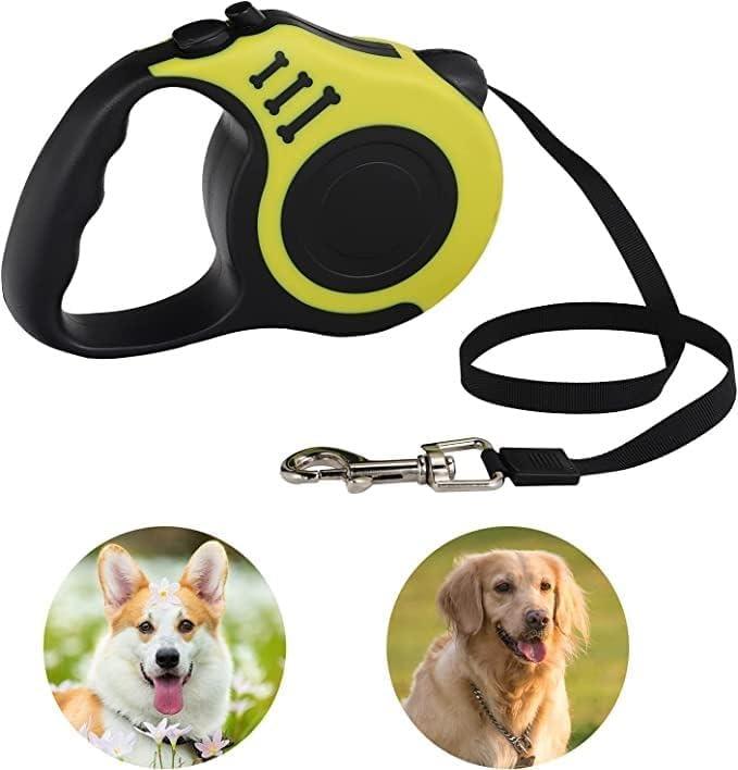 FlexiWalk™ 5M Pet Leash | Strong Adjustable Dog & Cat Walking Strap