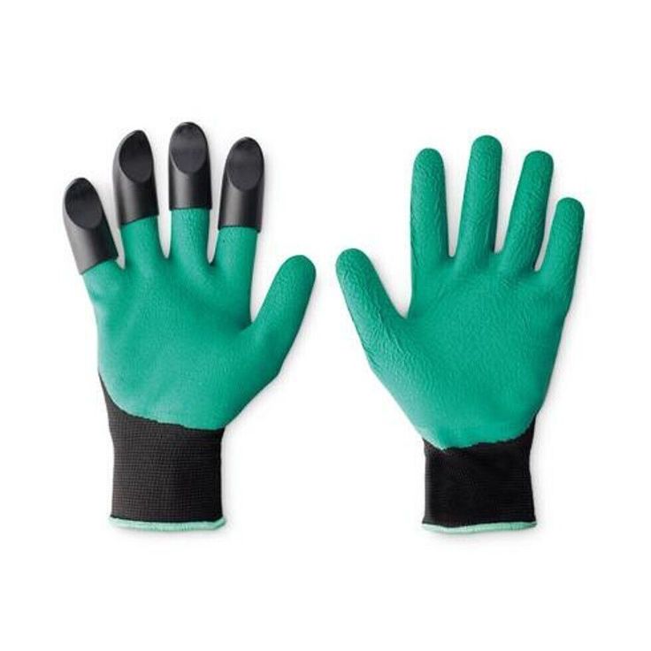 Premium Green Garden Hand Gloves | Waterproof & Anti-Slip Gardening Gloves