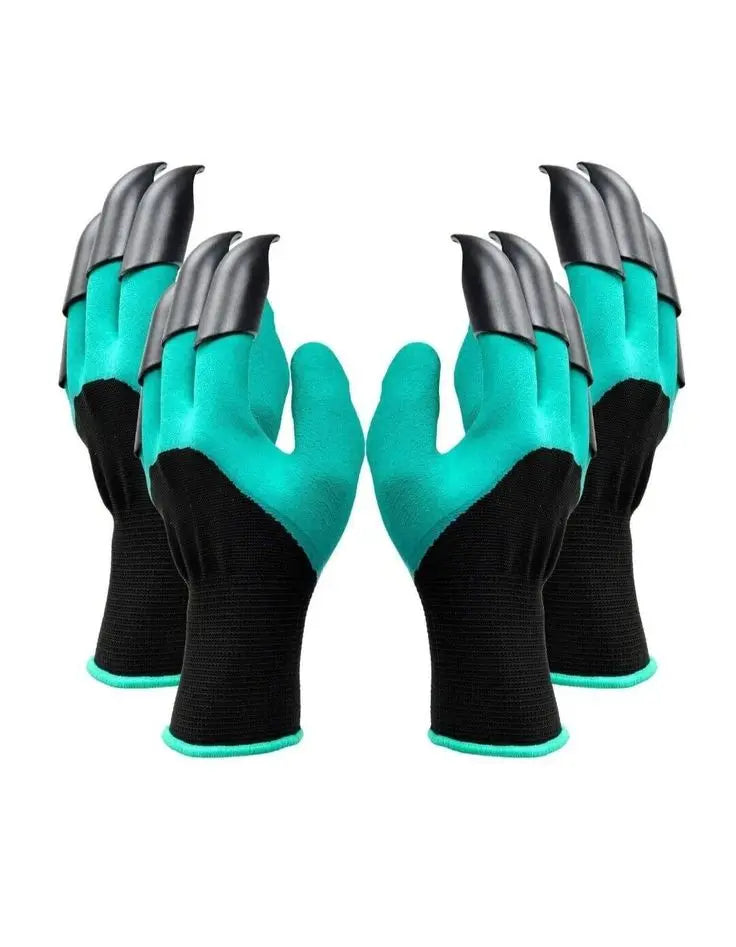 Premium Green Garden Hand Gloves | Waterproof & Anti-Slip Gardening Gloves
