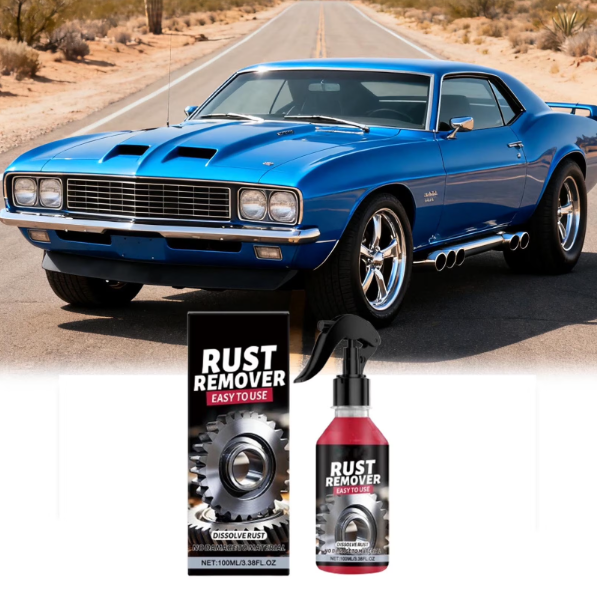 Multifunctional Metal Rust Remover Spray (Pack of 2) | Powerful Rust Cleaner & Protective Metal Polish ✨