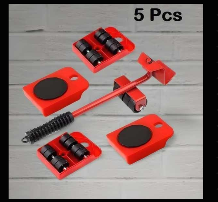 🛠️ Furniture Lifter & Mover Tool Set | Heavy Duty Moving Roller Pads 💪  Product Description