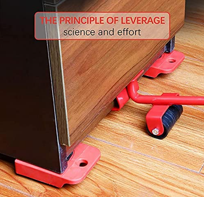 🛠️ Furniture Lifter & Mover Tool Set | Heavy Duty Moving Roller Pads 💪  Product Description