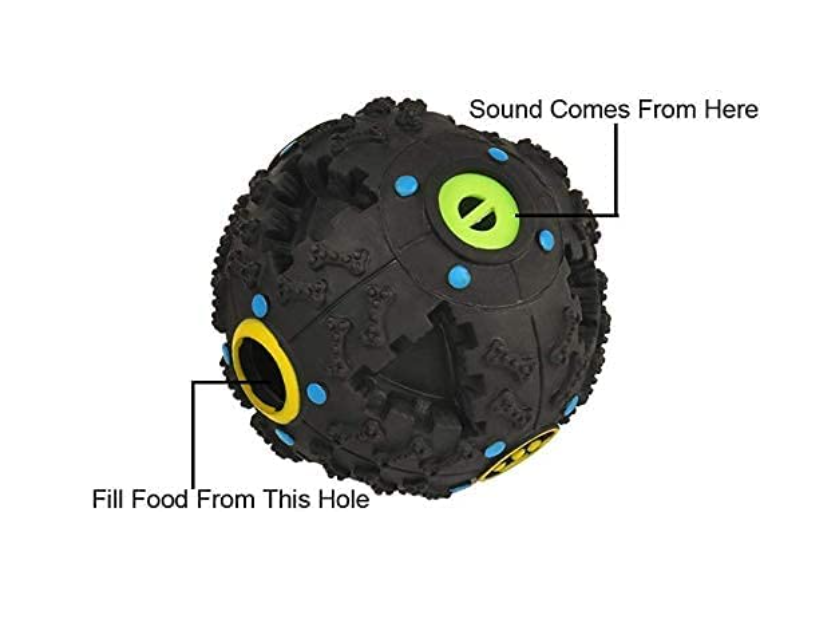 🐶 ChewGuard™ Rubber Ball Toy for Pets | Durable Interactive Dog Chew Ball 🎾