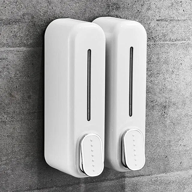 AquaFlow™ Wall Mounted Soap Dispenser | Modern Leakproof Bathroom & Kitchen Pump