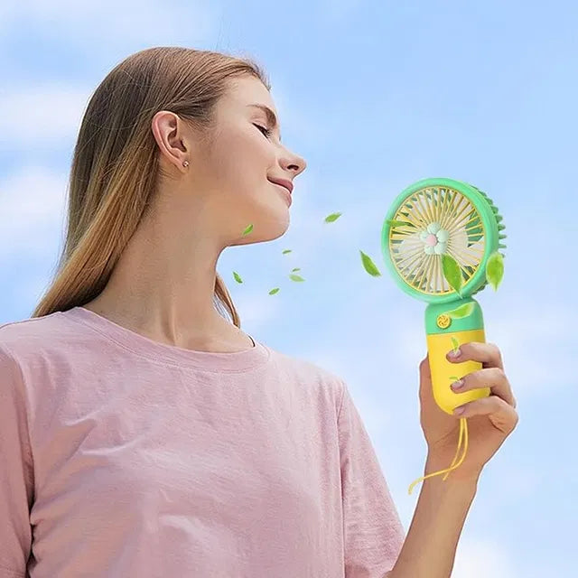 Portable Handheld Fan 🌸💨