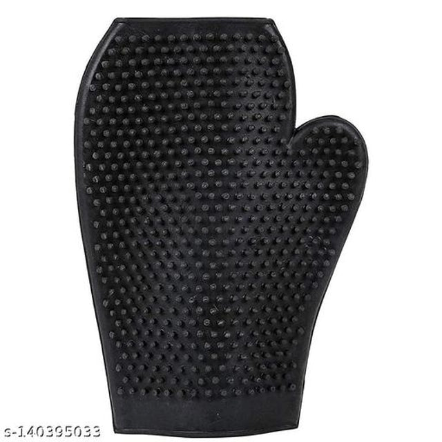 🐾 Silicone Grooming Glove for Pets | Soft Hair Remover Massage Glove ✨