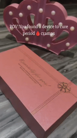 ComfortHeat™ Period Pain Relief Belt | Portable Heating & Vibration Massager for Women