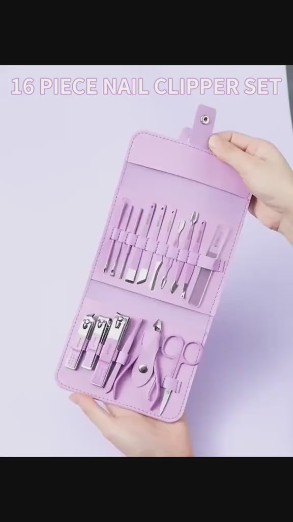 Premium Stainless Steel Nail Clipper Set | Portable Manicure Tool